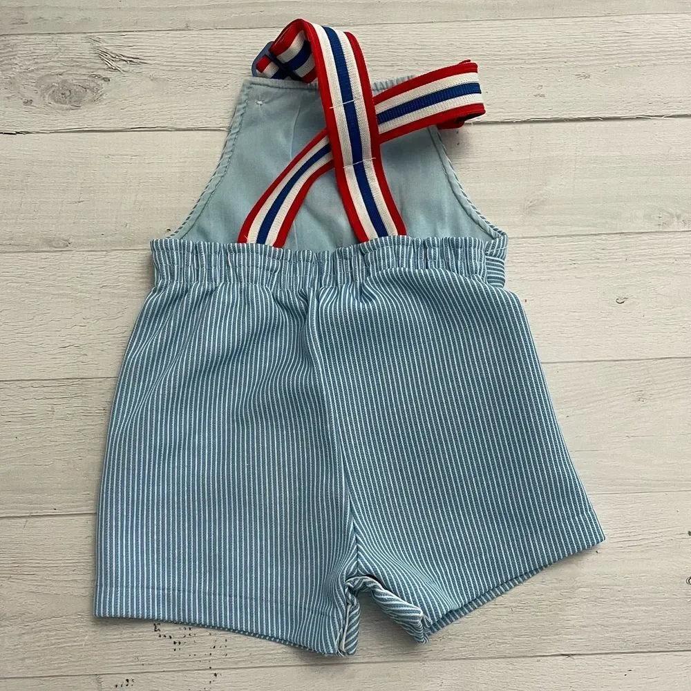 Vintage carters baby baseball slugger overalls 18‎ months